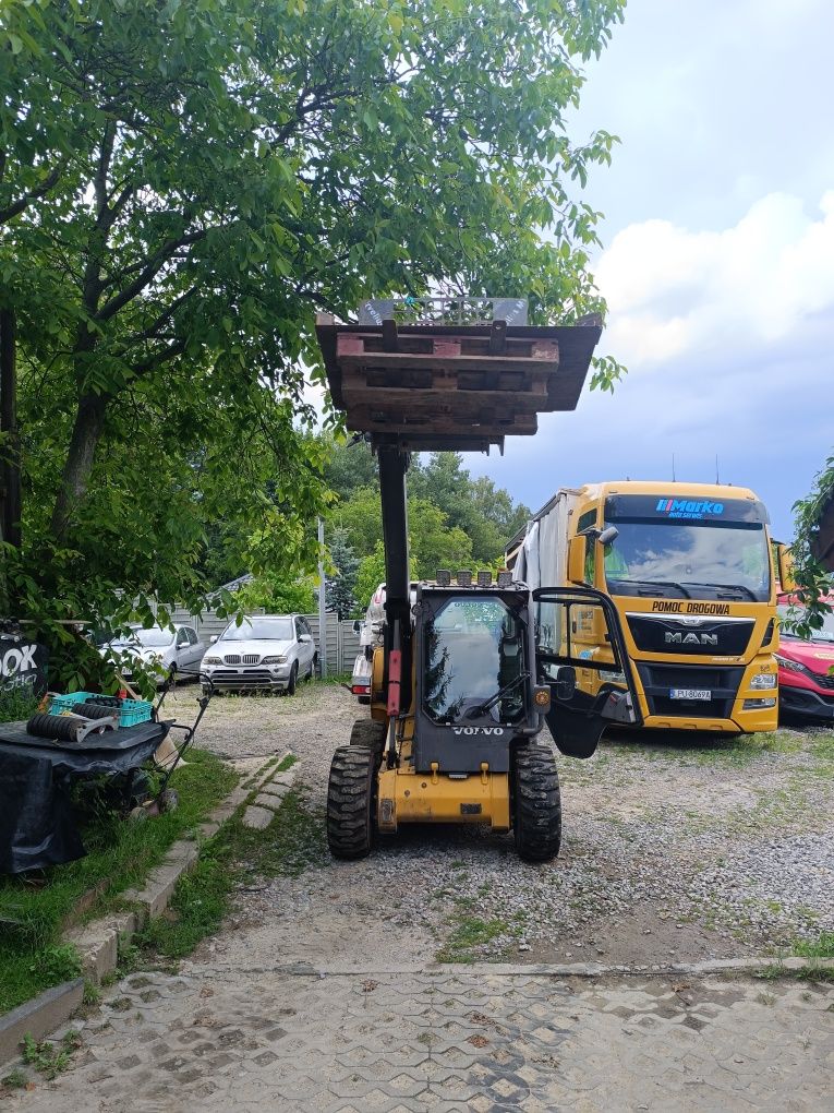 Volvo 115c bobcat ładowarka kołowa 2016r widły łyzka led kogut