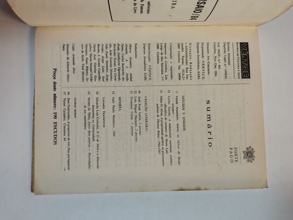 Revista Vértice n° 463