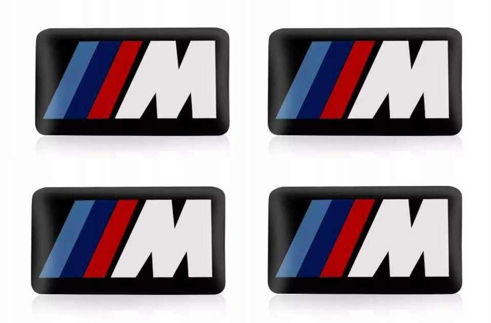 Naklejka BMW M Power logo 3D 16mm x 7mm WYSYŁKA
