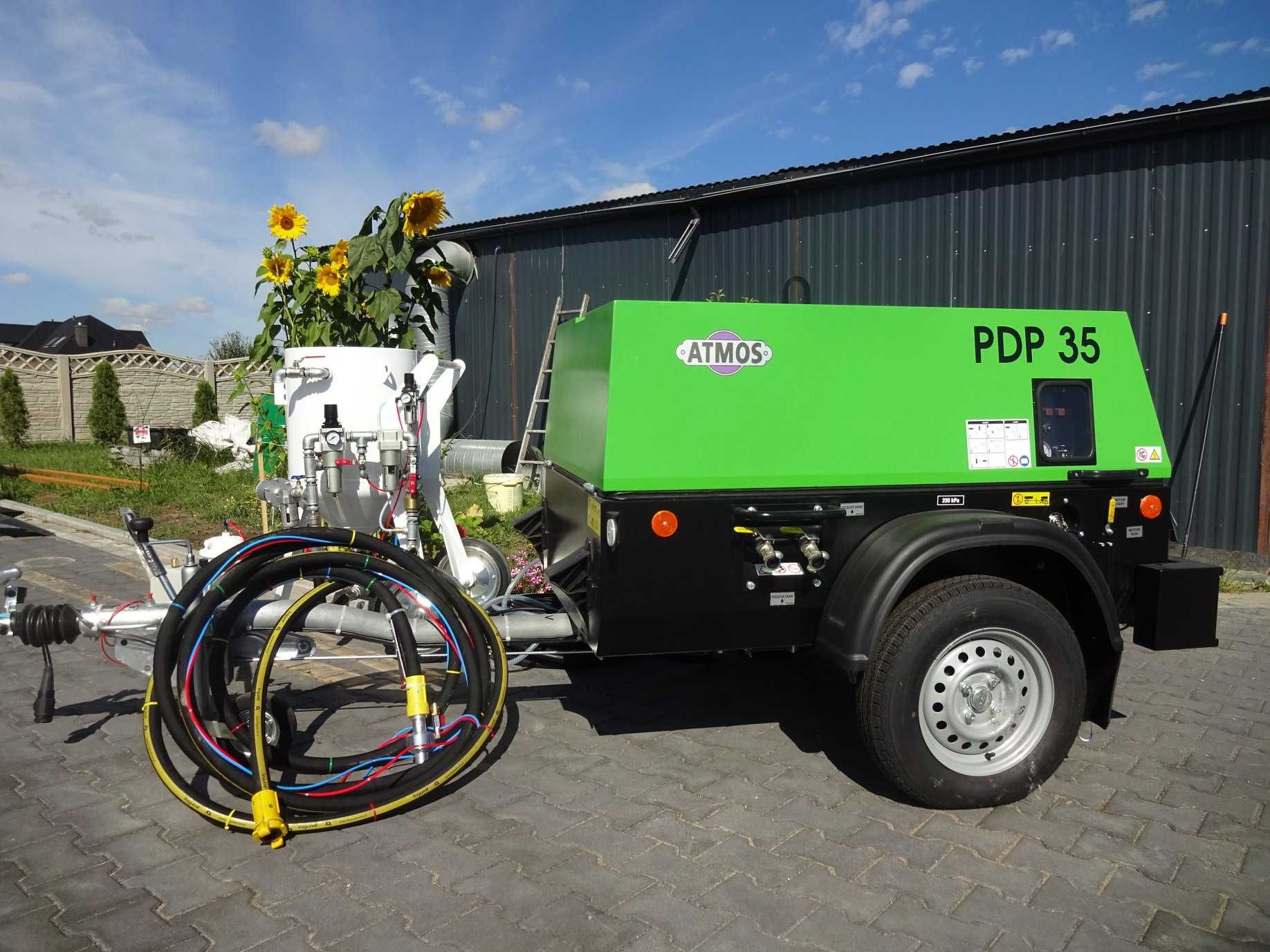 Дизельний пересувний компресор PDP 35 ATMOS (Чехія) 5 кубів, 7 бар.