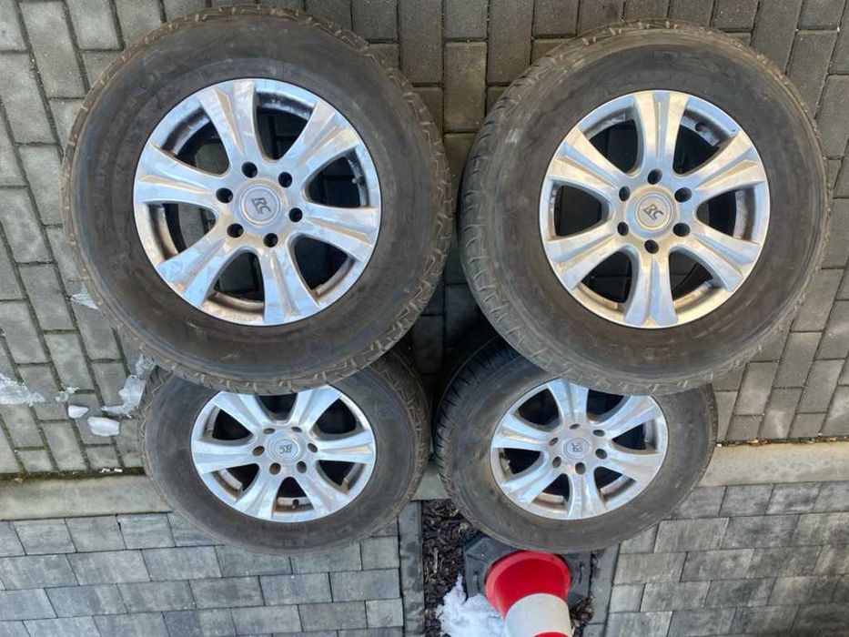 Komplet kół z Toyoty Prado 120 - Felgi + Opony Firestone 265/65/R17