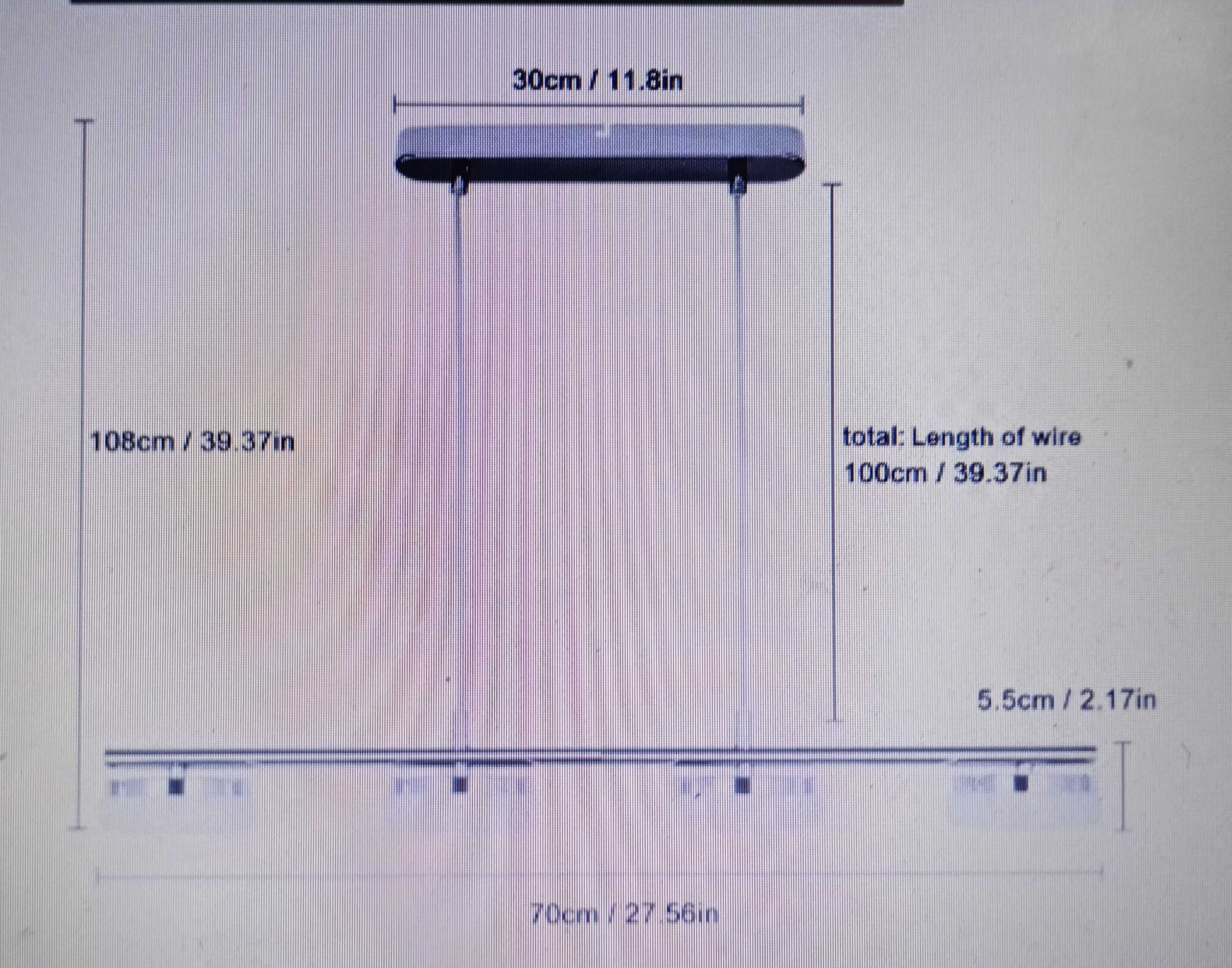 Nowa lampa LED 20W PADMA wisząca , regulowana