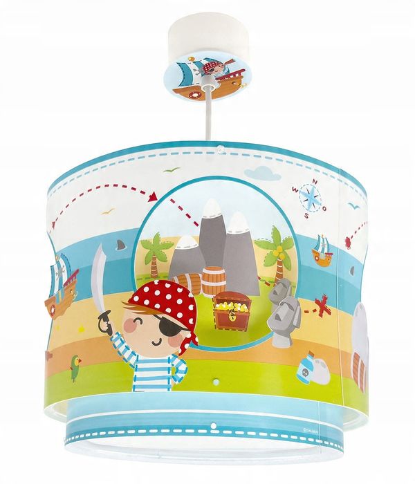 Lampa wisząca PIRACI PIRAT dla pirata żyrandol z piratami 60652