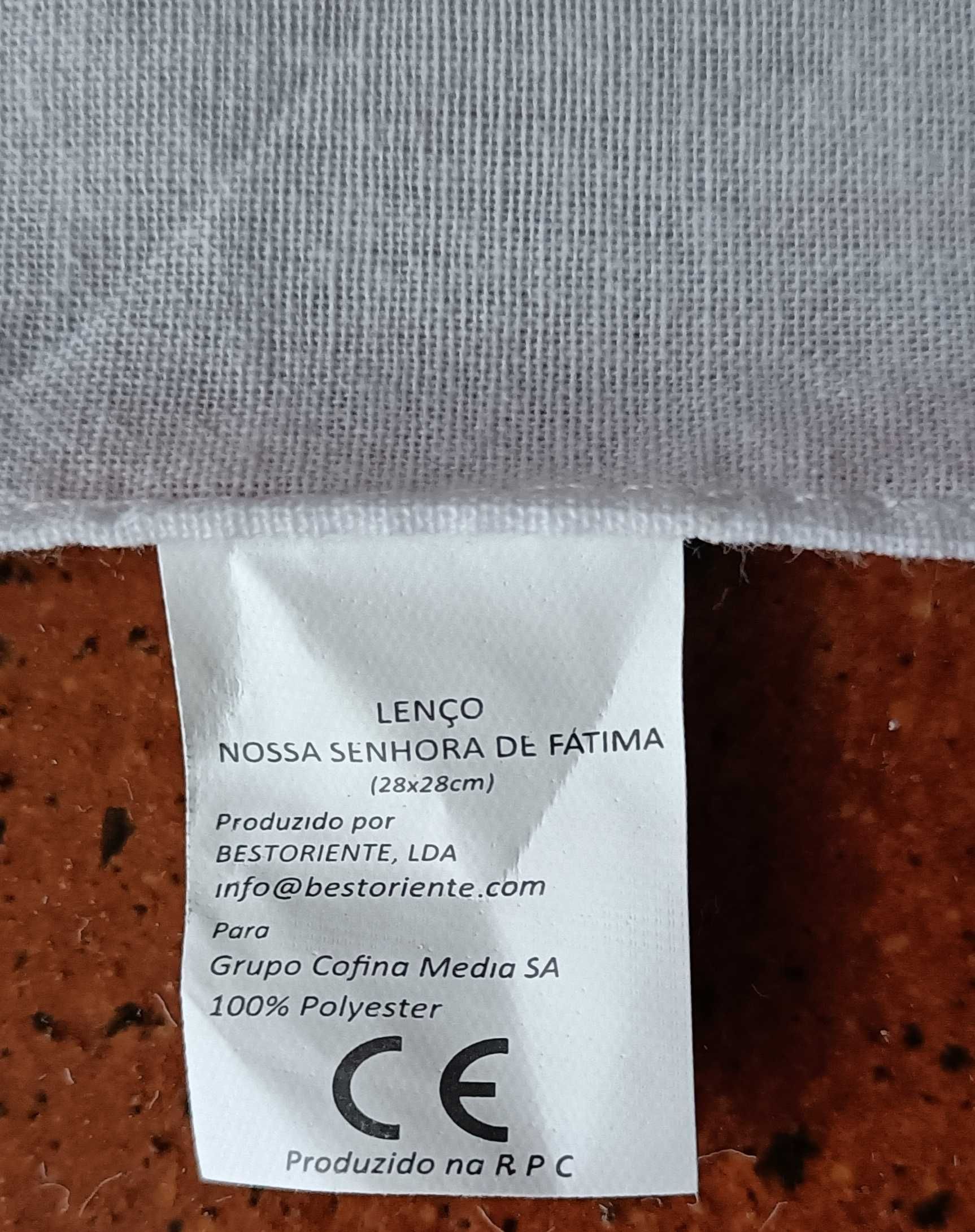 Lenço do Centenário aparições de Fátima