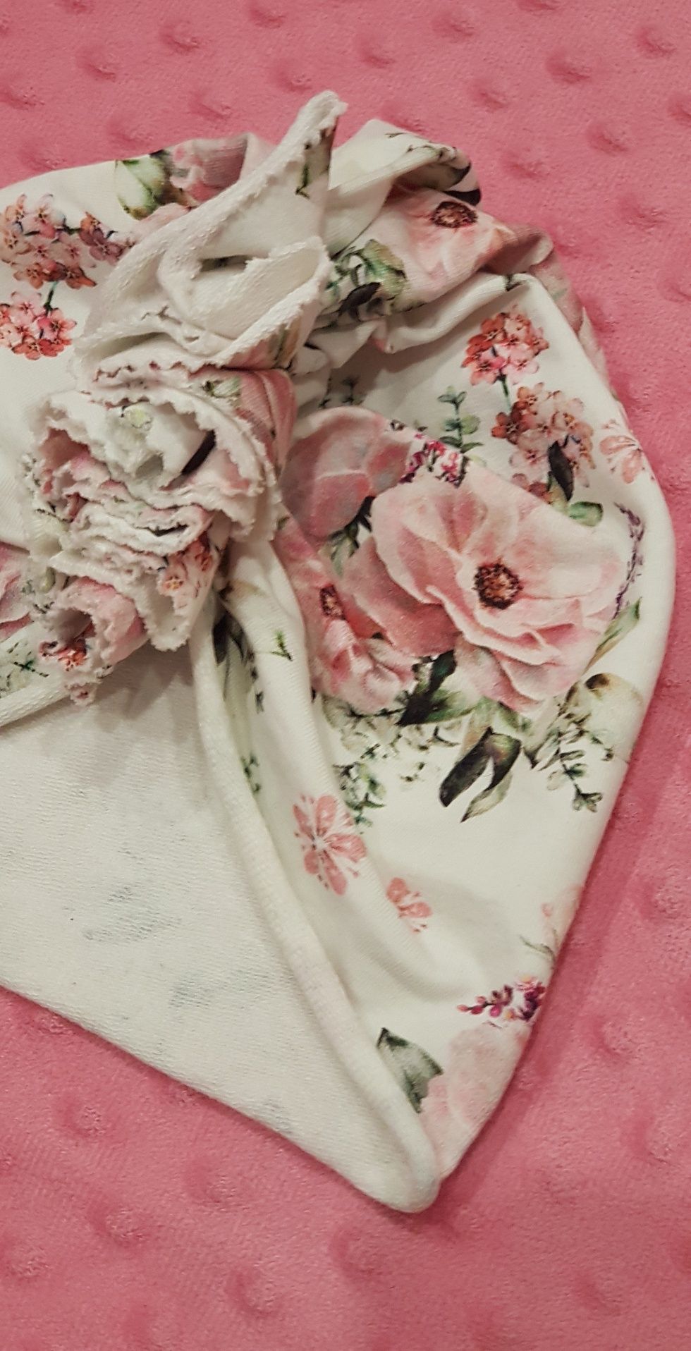 Śliczna czapeczka / turban Handmade