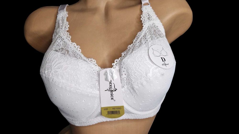 Biustonosz damski NOWY miseczka "D"  85D, 90D, 95D