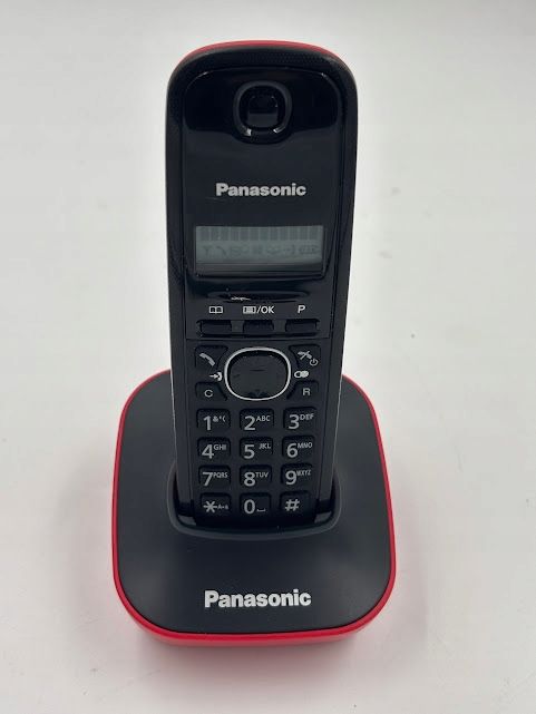 outlet telefon bezprzewodowy panasonic kx-tg1611pdr zasięg 30 m