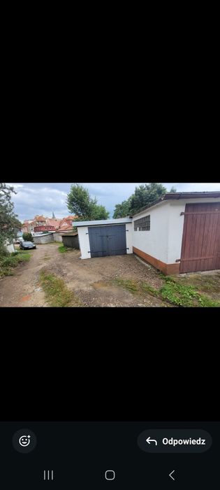 Garaż murowany 21m2 Olecko ulica Zielona