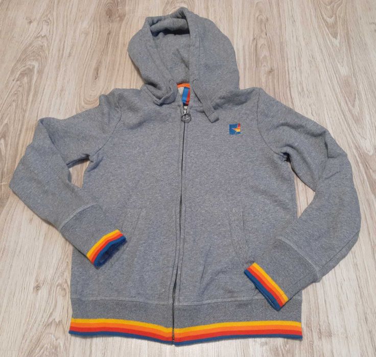 Bluza dresowa rozpinana z kapturem S