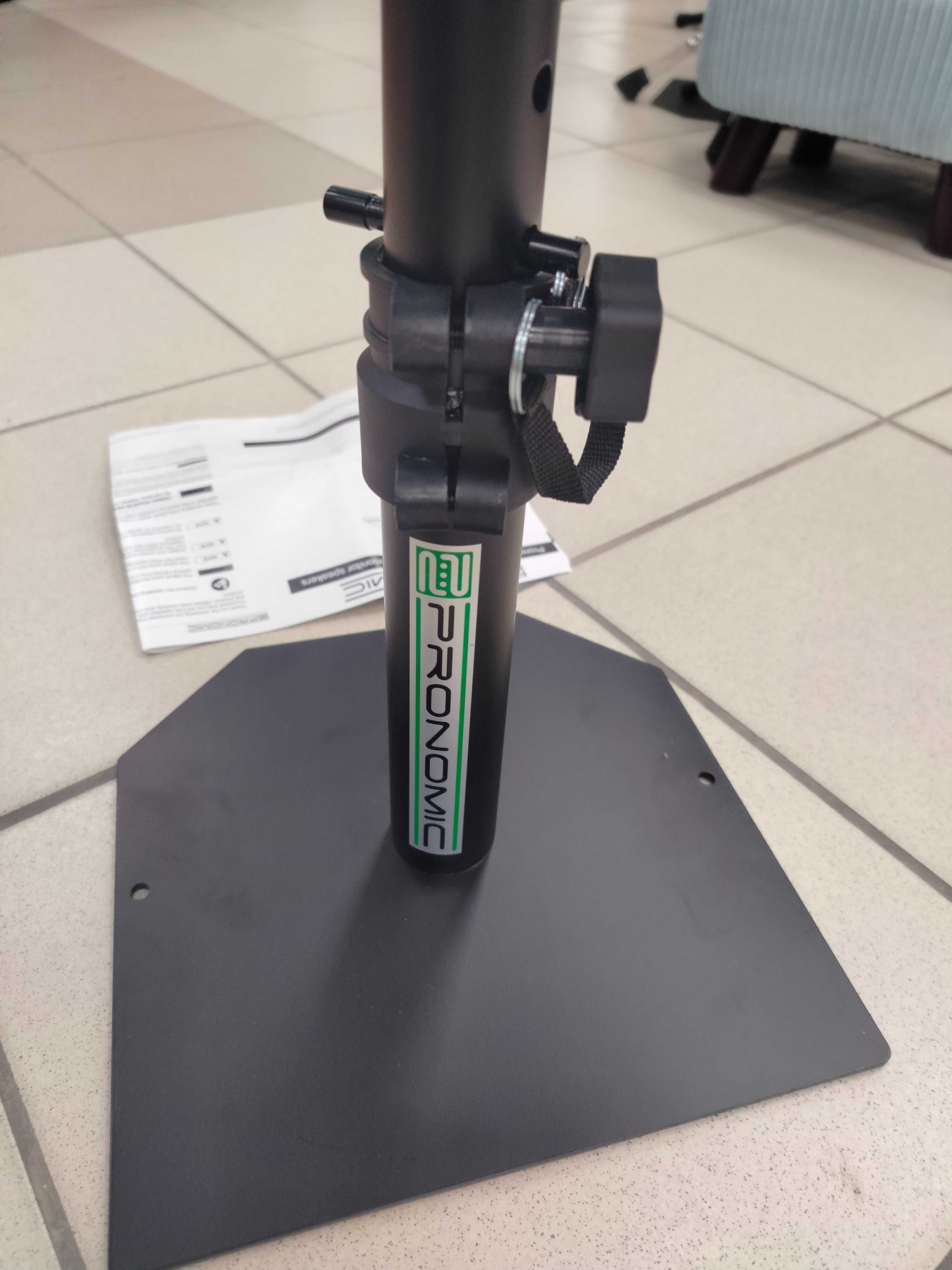 Statyw stołowy do monitorów studyjnych Pronomic SLS-36P BK