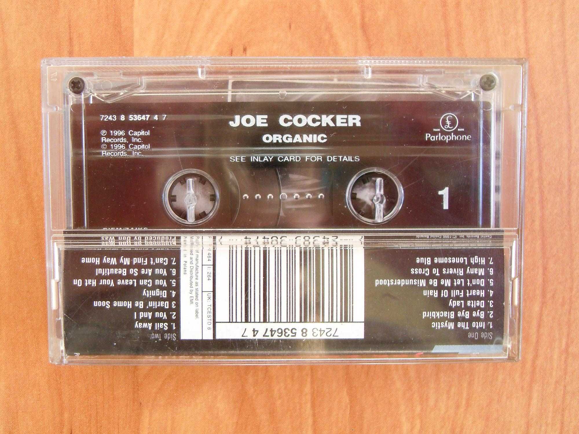 JOE COCKER - Organic (kaseta magnetofonowa MC)