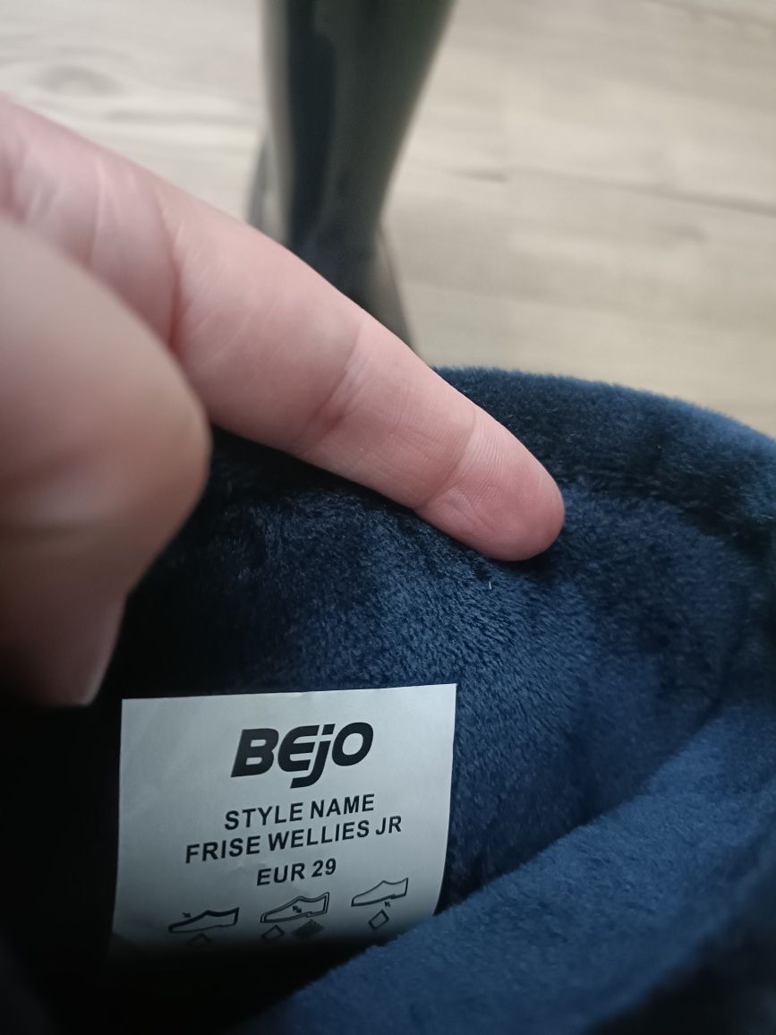 Kalosze Bejo 29 z ociepleniem