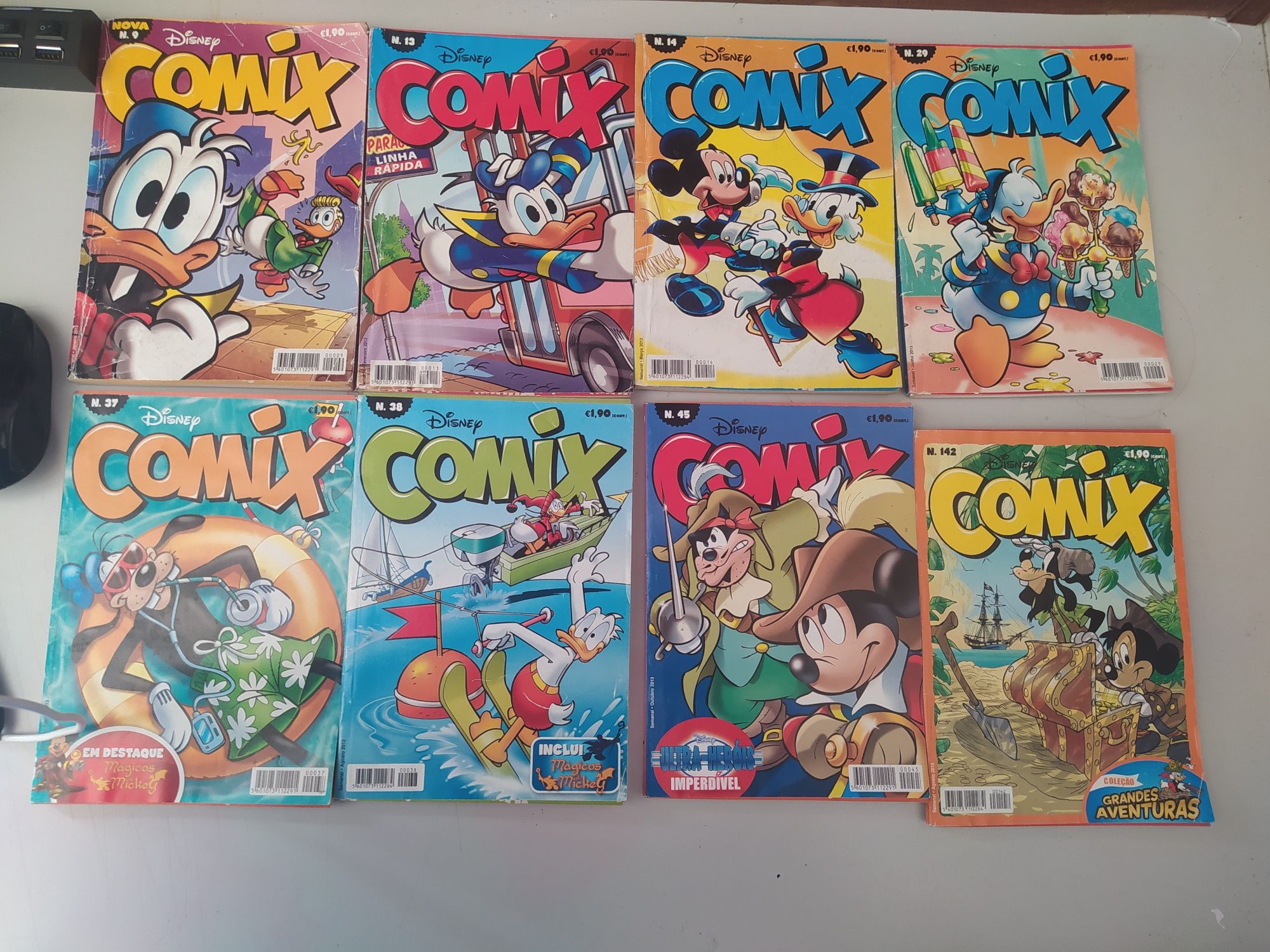 Banda desenhada Disney Comix