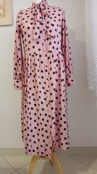 Sukienka w groszki Zara S