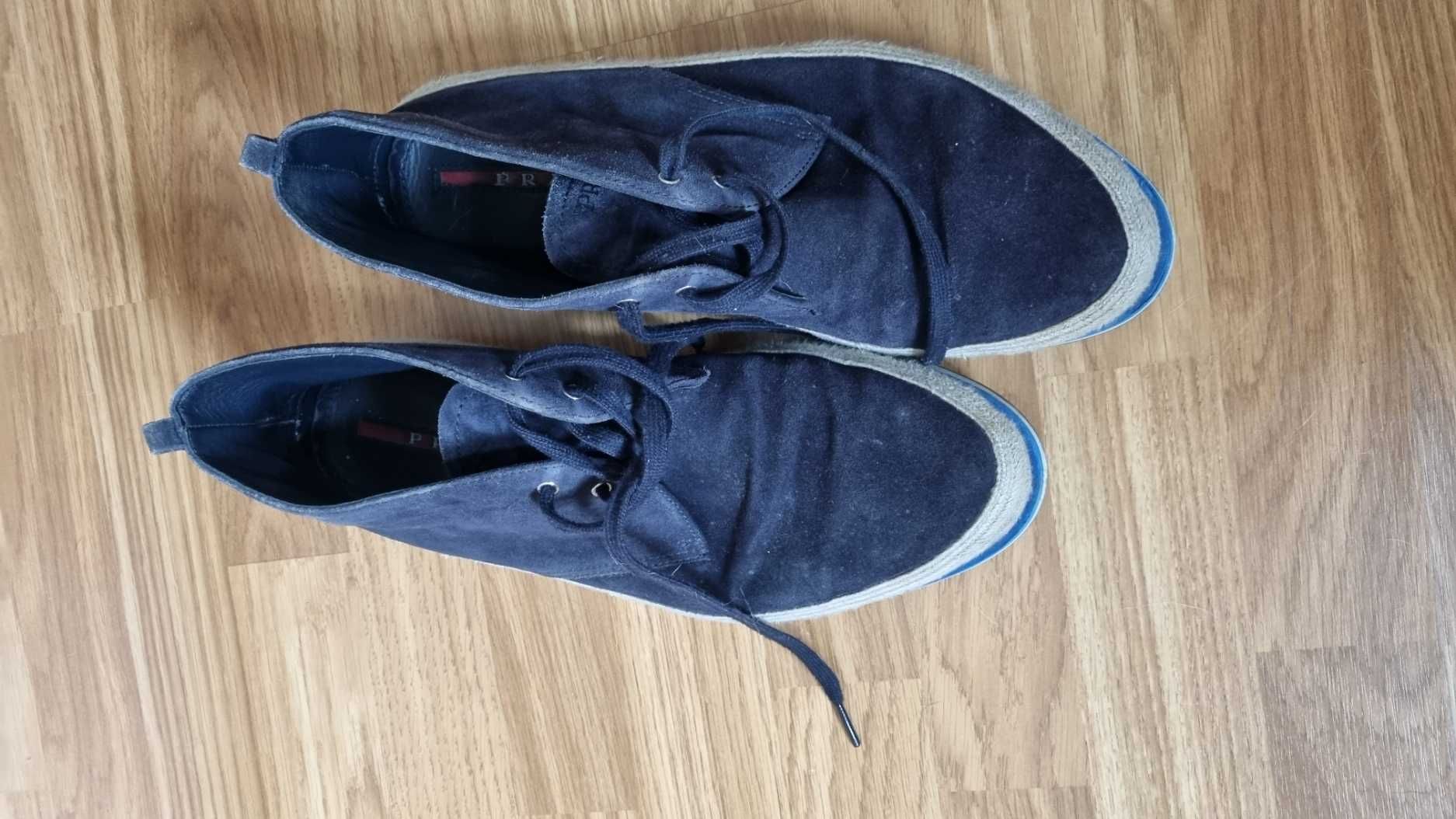 Botas PRADA Suede Chukka