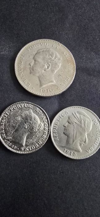 Moedas para colecção em prata réplicas