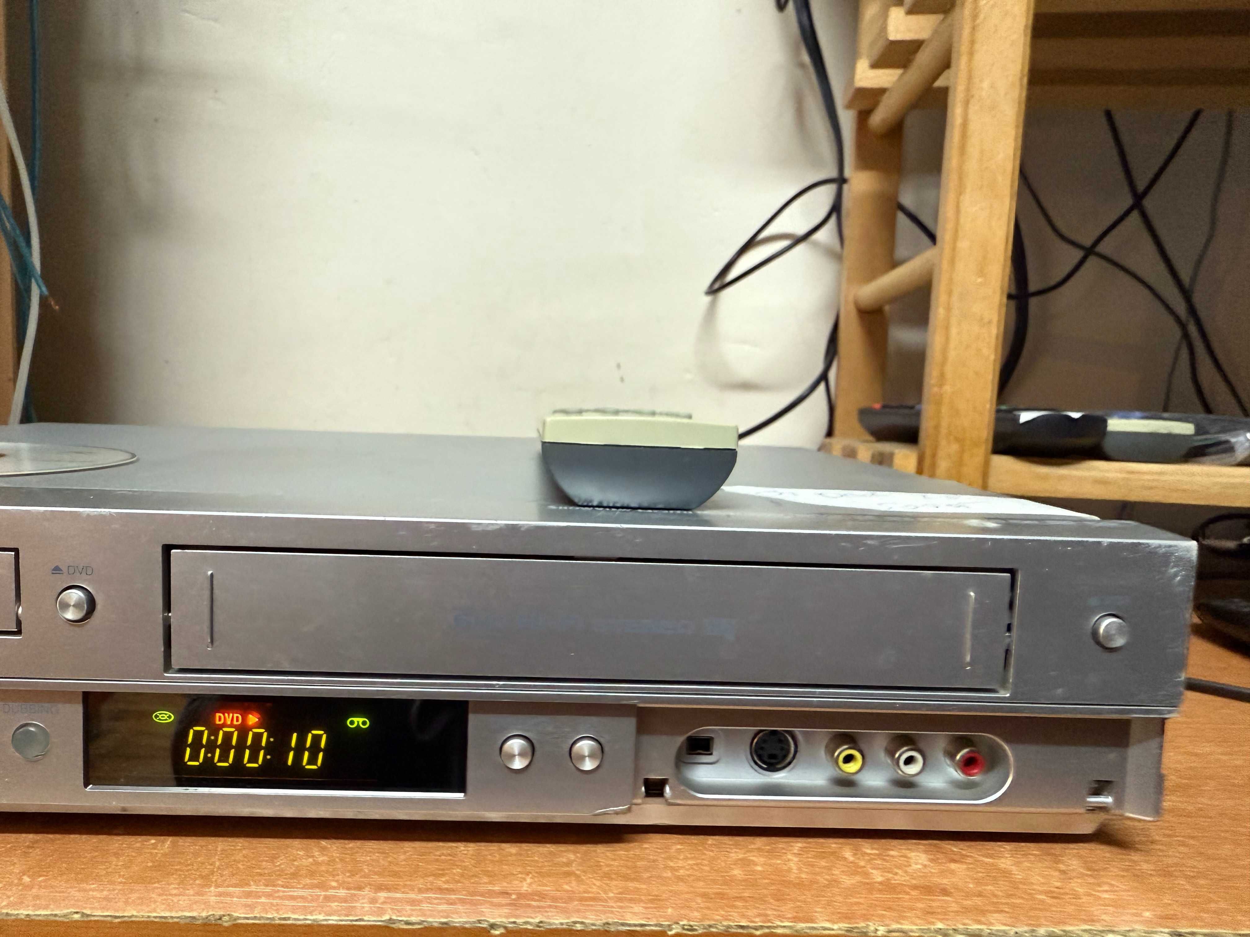 Magnetowid/Nagrywarka VHS Targa-DRV-5200X (LG) HI-FI stereo pilot HDMI