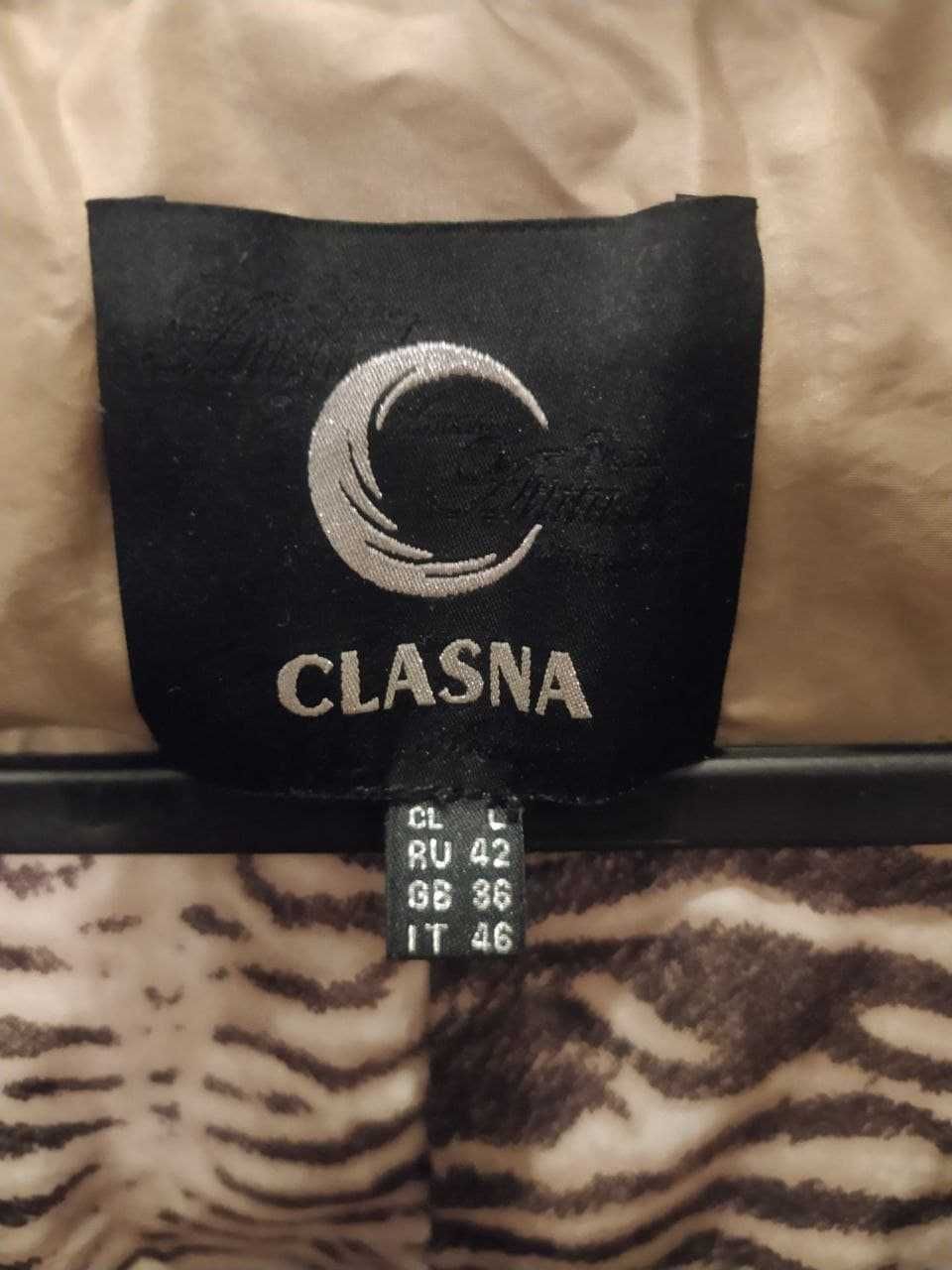 Женский пуховик фирмы Clasna  (размер М-L)
