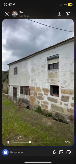 Moradia Rústica com Terreno e Vistas Rio Douro