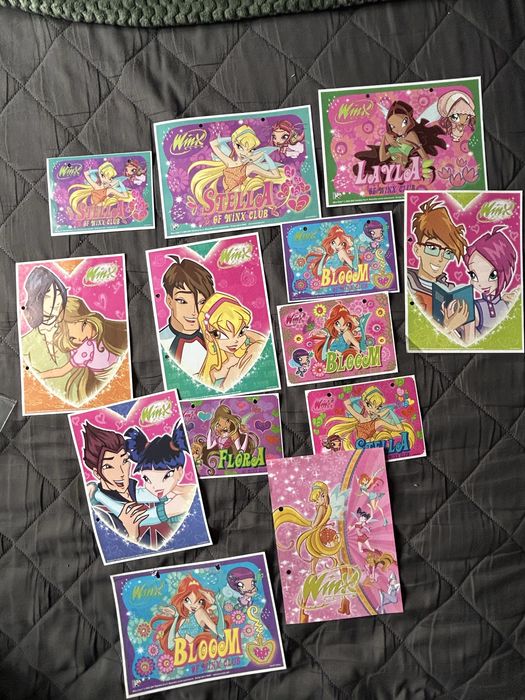 Karteczki Winx zestaw