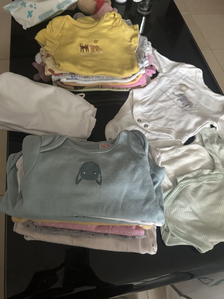 kit de roupas bebe menina ou menino 0-6