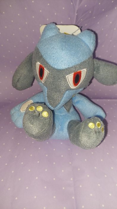 М'яка іграшка Покемон Ріоло-Лусаріо