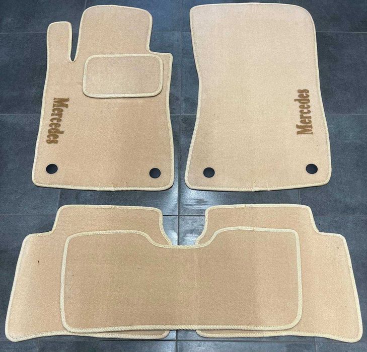 Ворсові коврики в салон для Mercedes ML 163/ML 164/W222/W211/W210