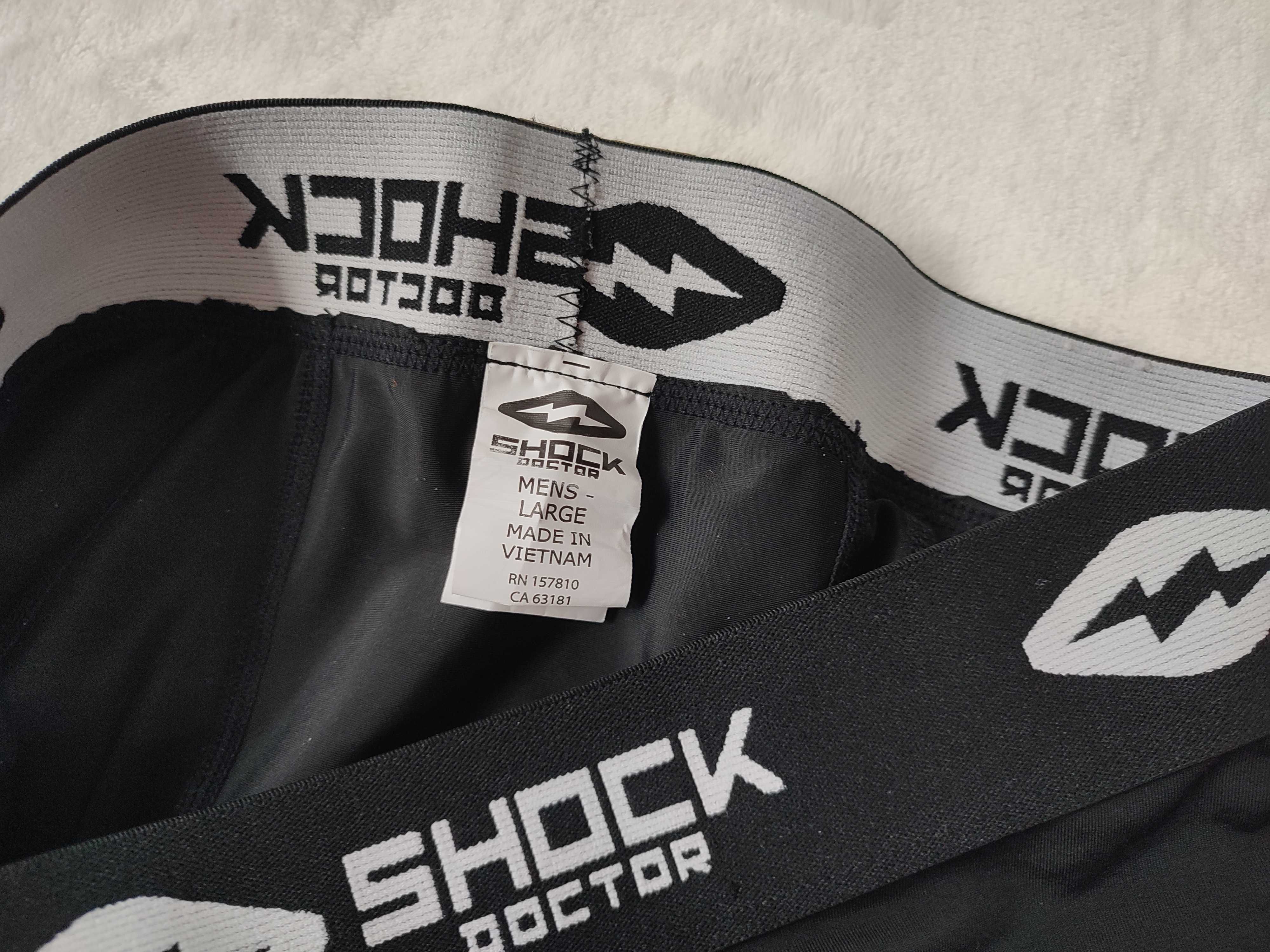 Компрессионные шорты Shock Doctor с ракушкой, защитные, р. M-L