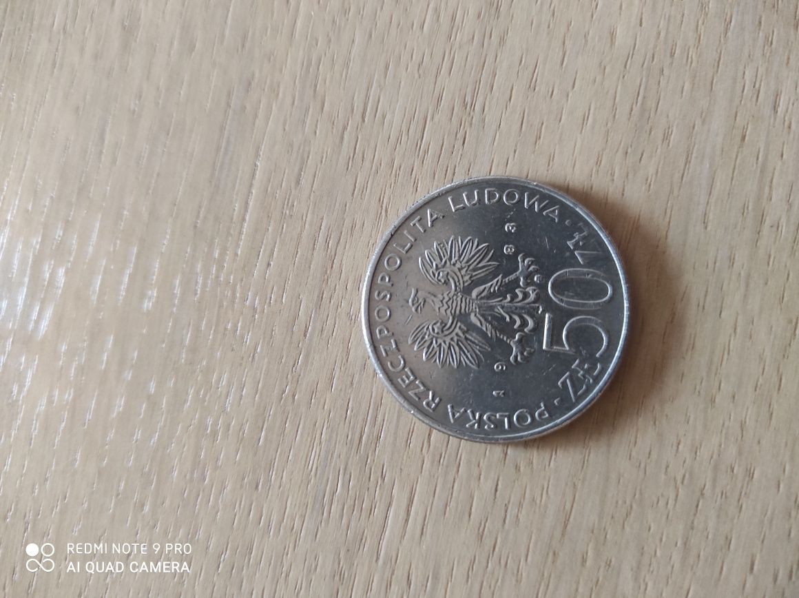 Moneta 50 zł 300 lat odsieczy wiedeńskiej 83r