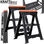 KRAFT&DELE 2x Stojak Kobyłka Koziołek Warsztatowy Składany Półka 175kg