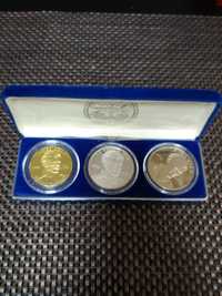 набор монет Маршалловы острова 1996 год Джеймс Дин серебро футляр серт