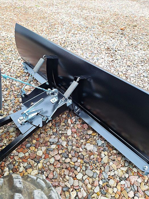Pług do śniegu do quada spych CZARNY 150cm zaczep KLIK płyta PRODUCENT