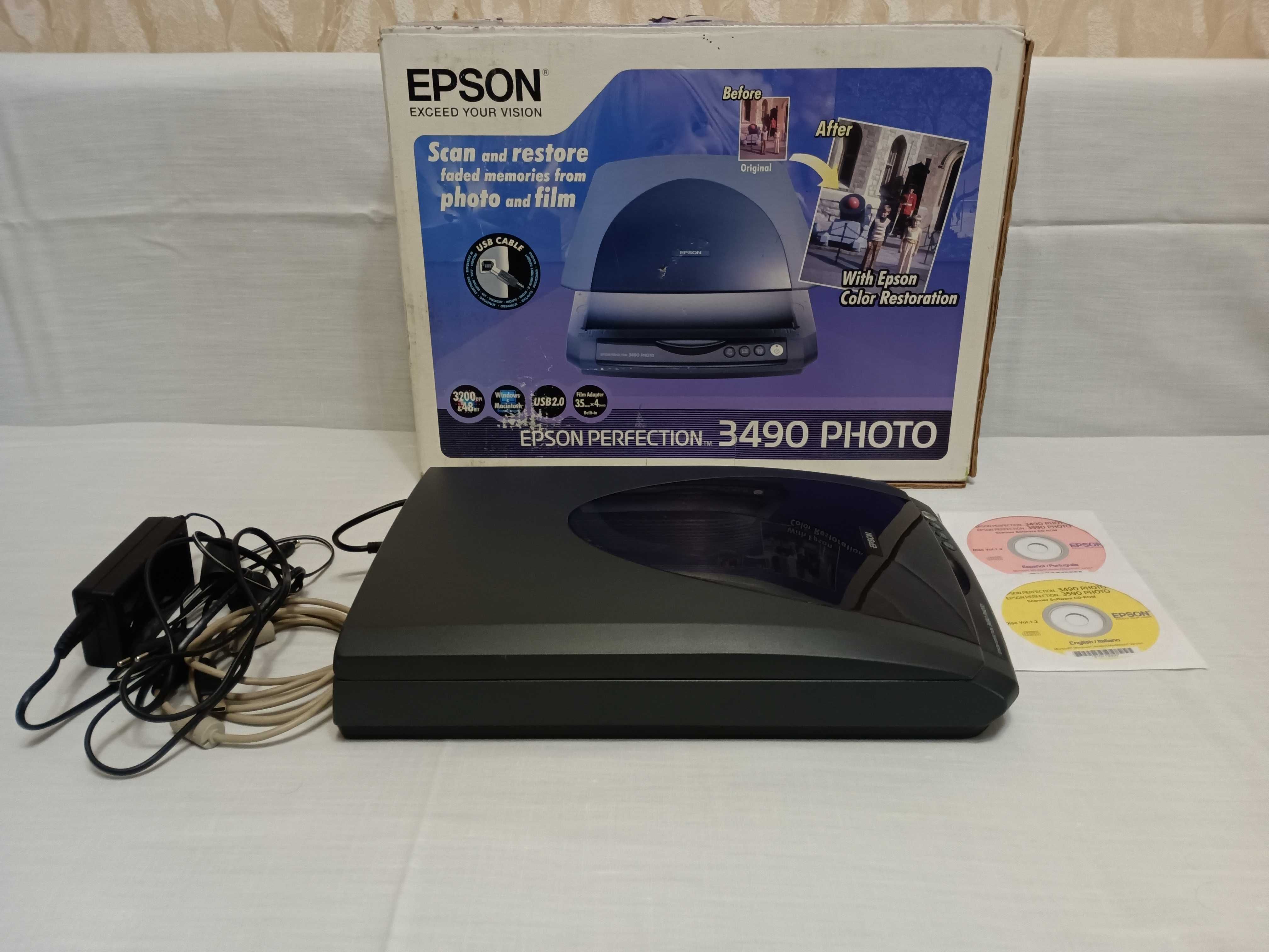 Сканер Epson Perfection 3490 Photo