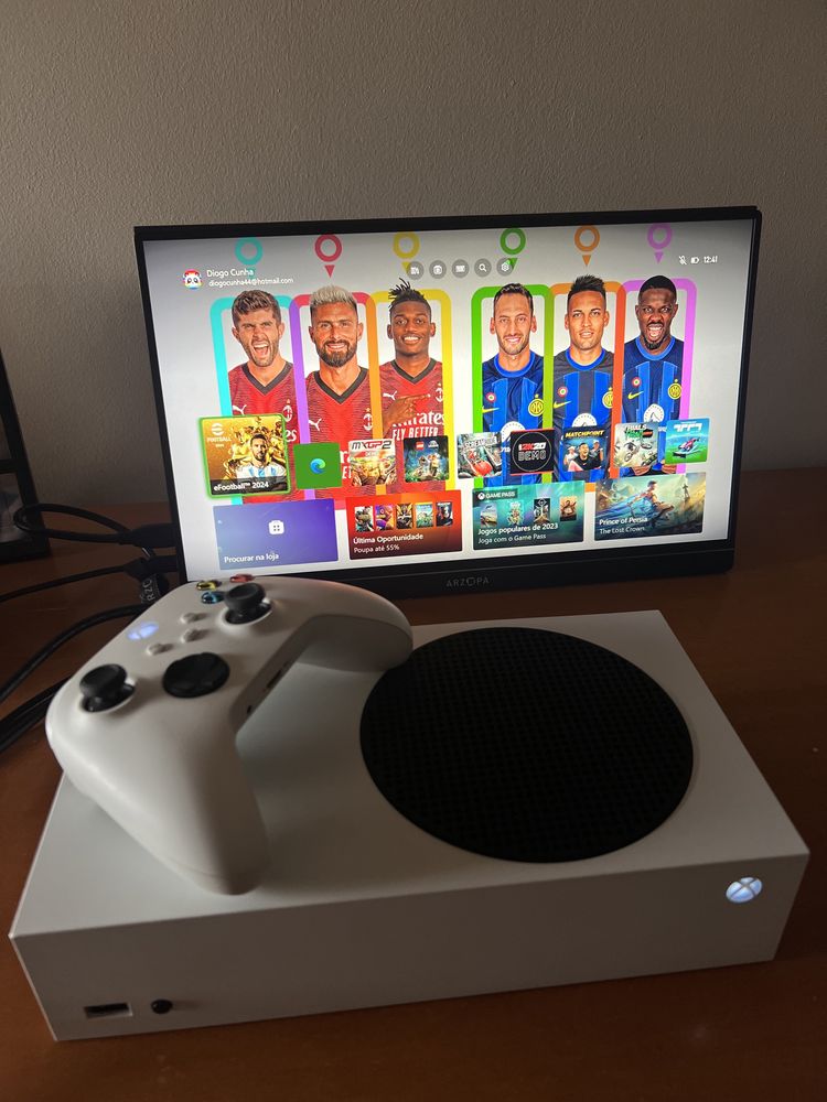 Xbox series S + Arzopa 15,6’’