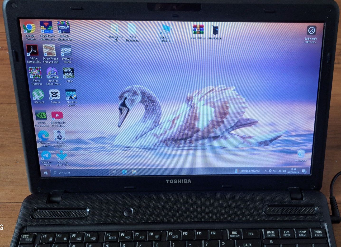Portátil Toshiba