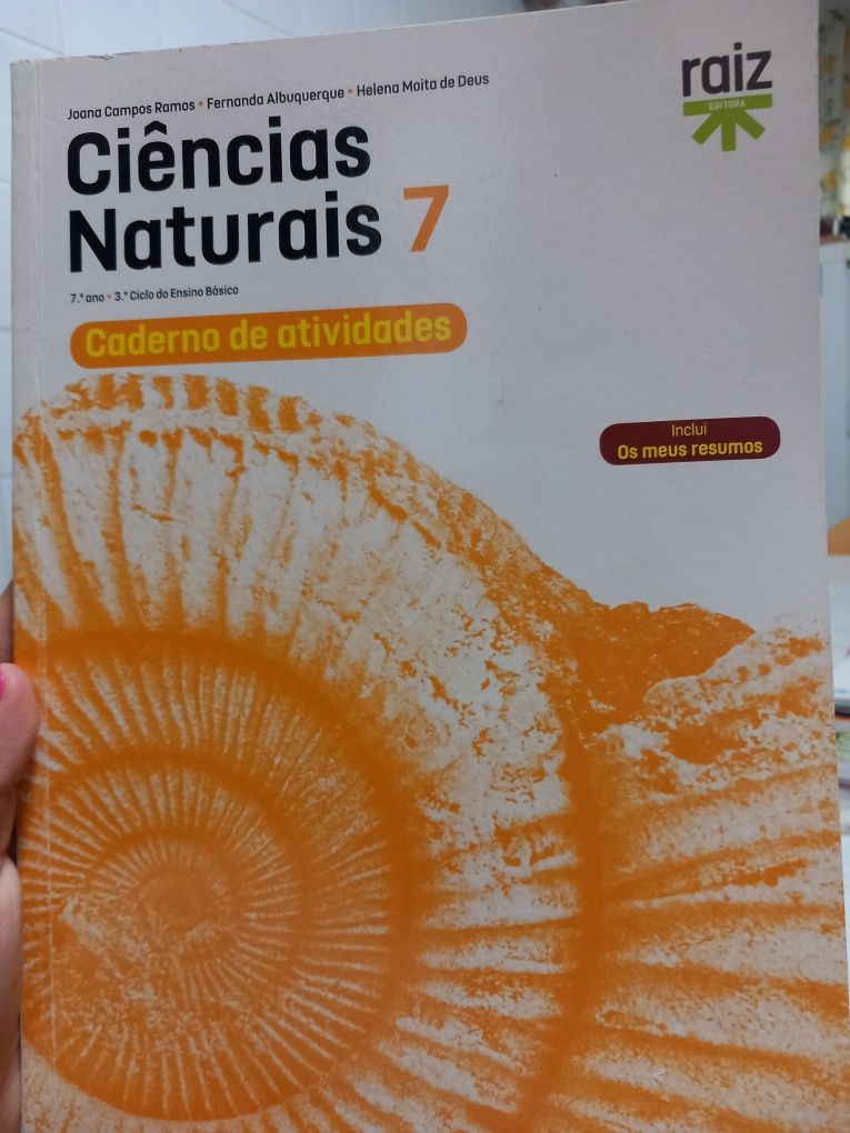 Caderno de atividades ciências 7°ano