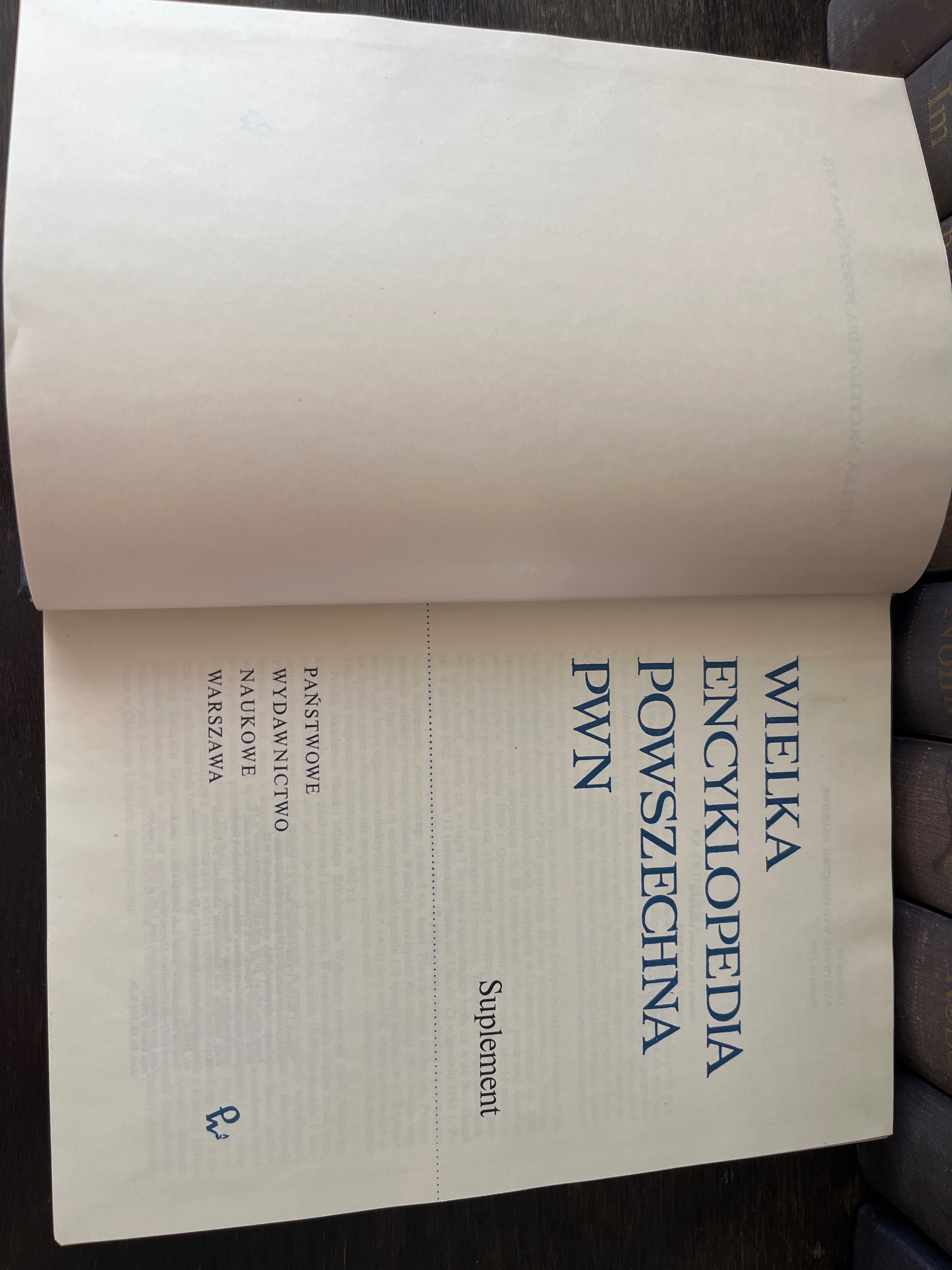 Wielka Encyklopedia Powszechna PWN wydanie z 1962 roku