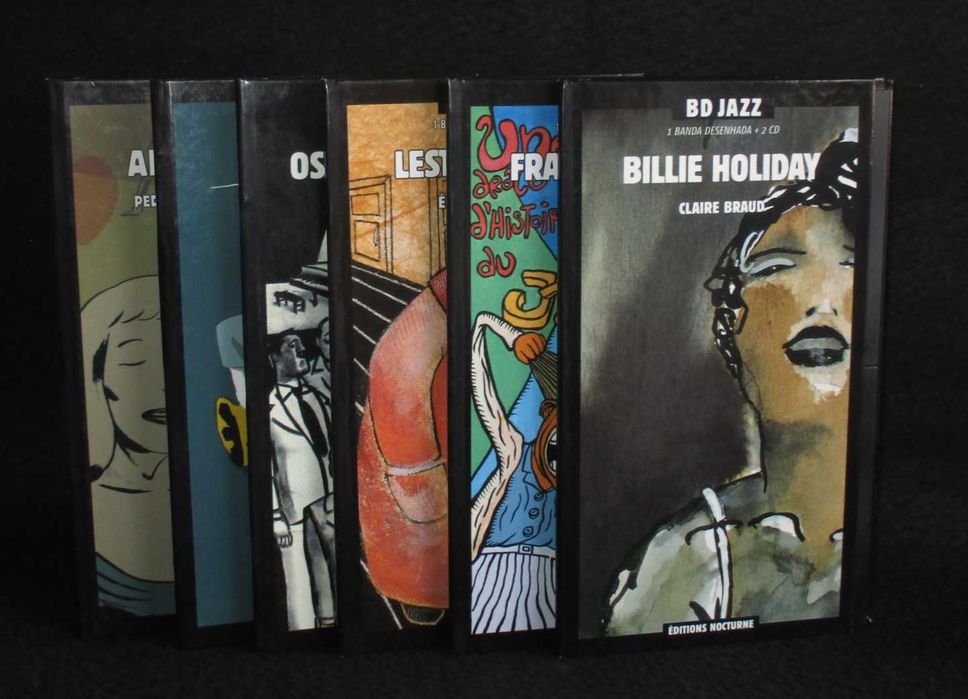 Colecção BD JAZZ Banda Desenhada + 2 CD
