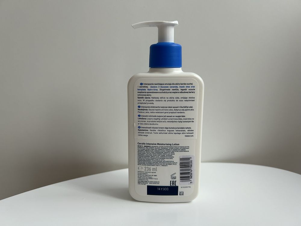 CeraVe Intensywnie nawilżająca emulsja do ciała