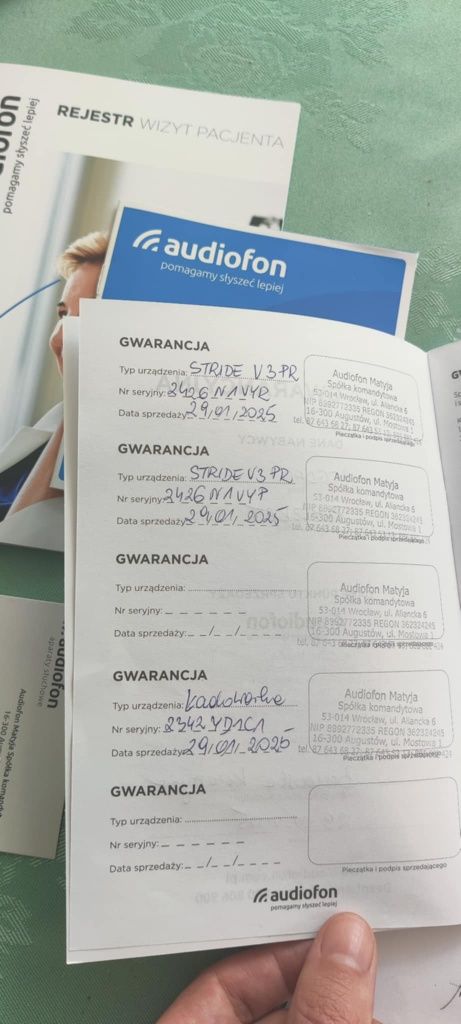 Aparat słuchowy sonova vivante stride v3