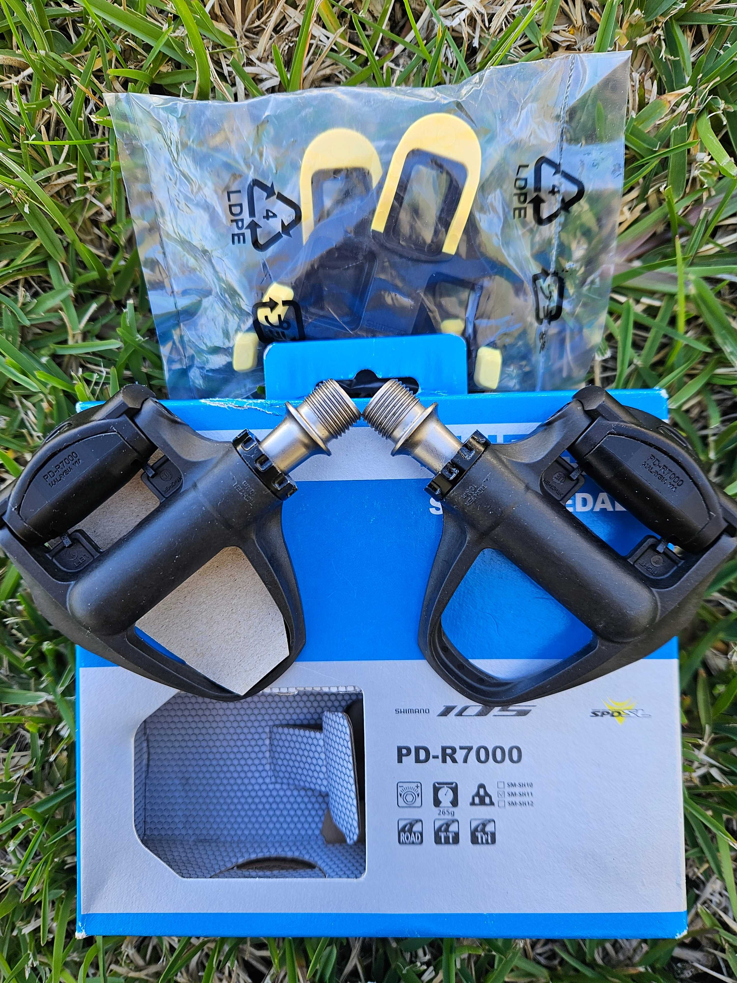 Pedais Shimano 105 PD-R7000 | PD-M520