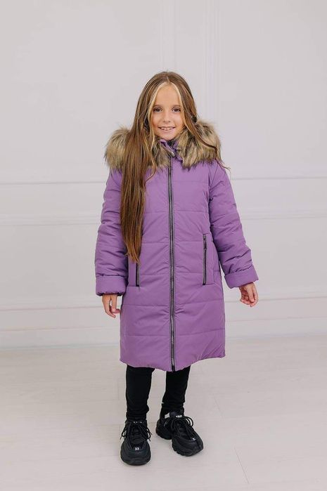 Пальто зимове для дівчат р 134-152
