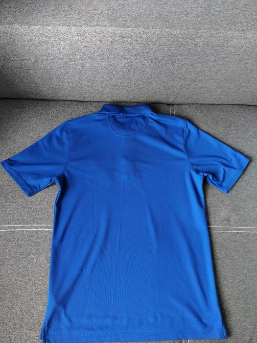 Niebieska koszulka polo męska Glenmuir 1891 klub golfowy rozmiar S