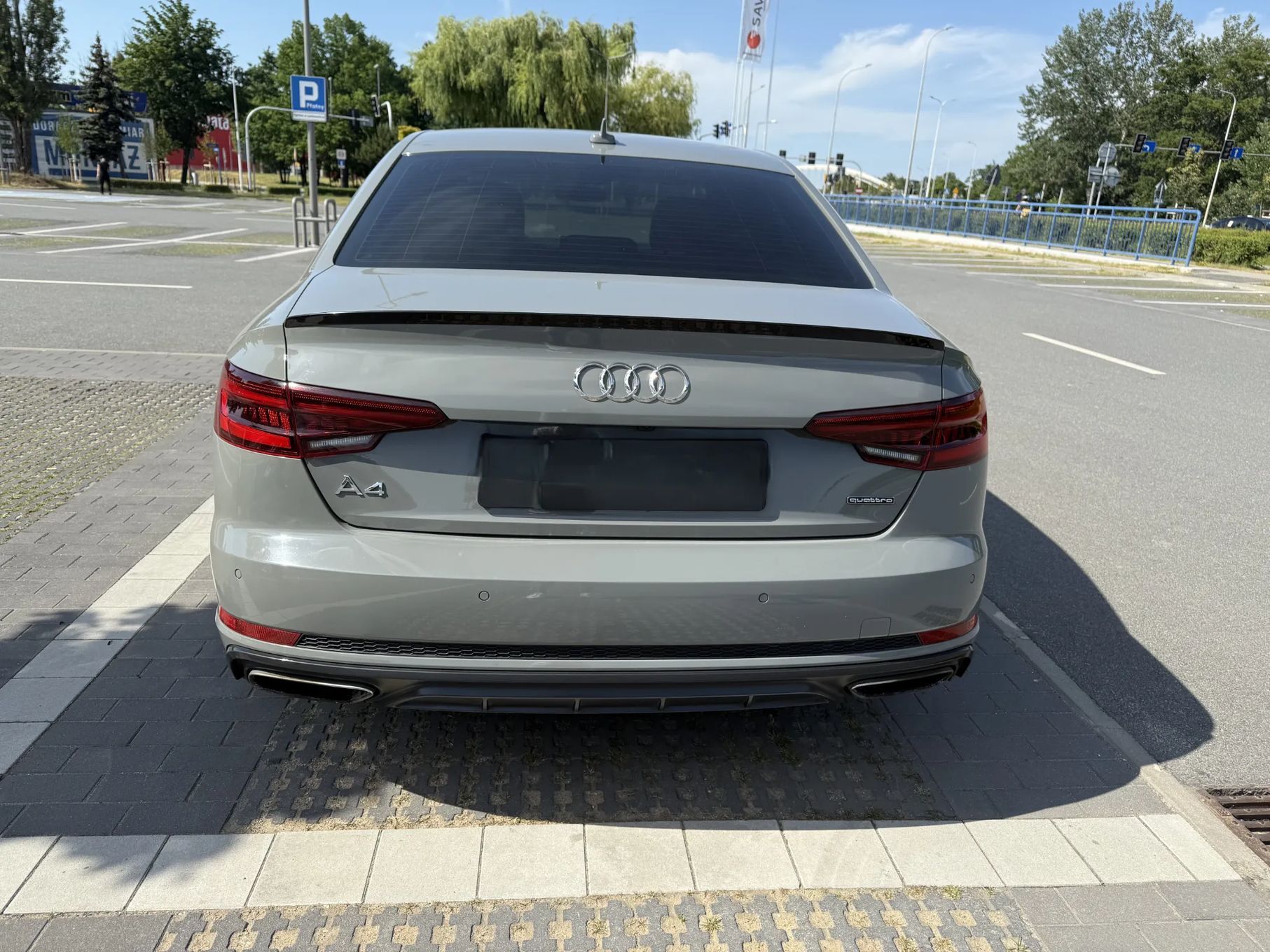 Audi A4 Audi A4 B9 2.0 TFSI Quattro Sport S tronic Nardo Gray