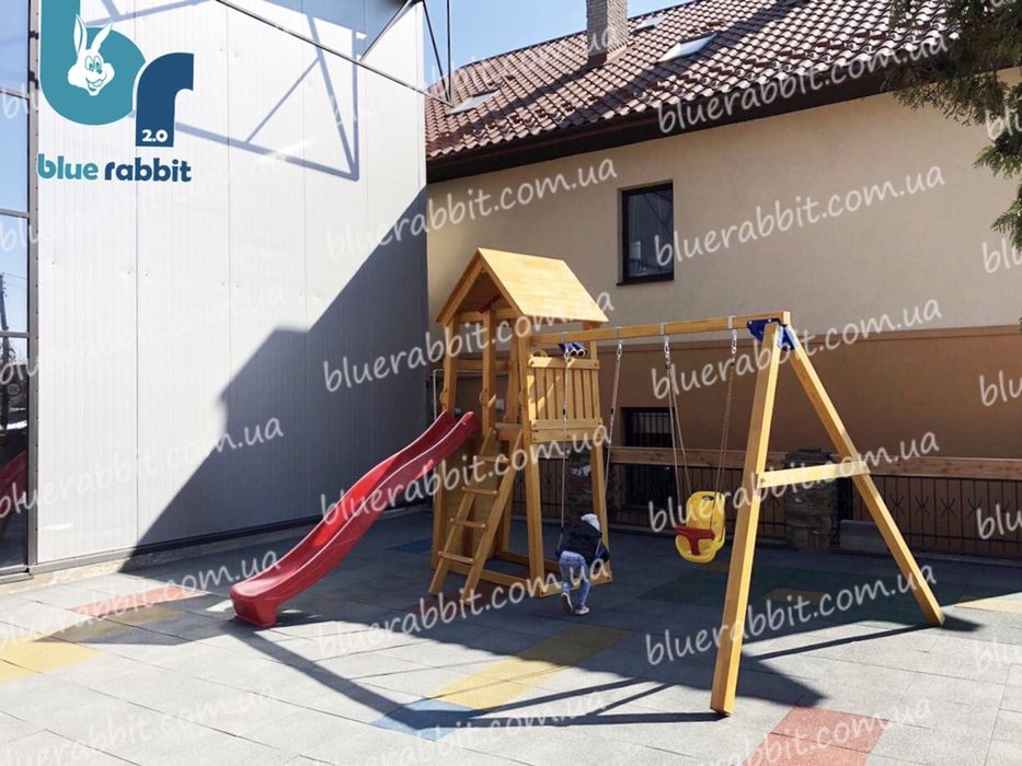Дитячий майданчик Blue Rabbit BELVEDERE + SWING