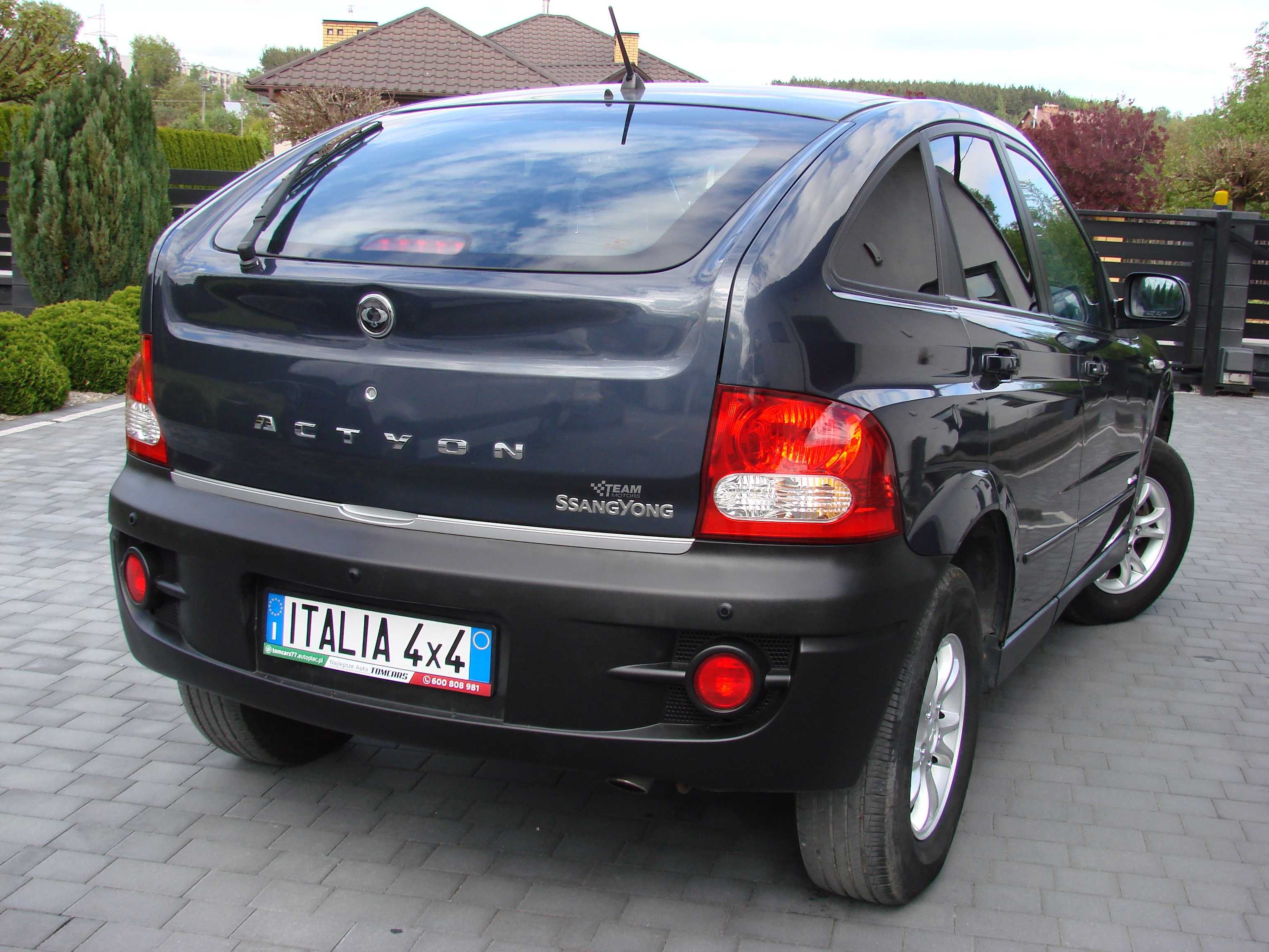 Ssangyong Actyon 4x4, rama, reduktor, zdrowy !!!