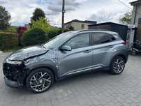 Hyundai Kona Hybryda / Lift / Mały przebieg / Uszkodzony / Zapala Jeździ