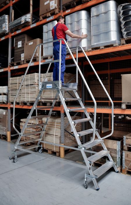 Podest jezdny KRAUSE z dwustronnym wejściem 2x8 nr820280