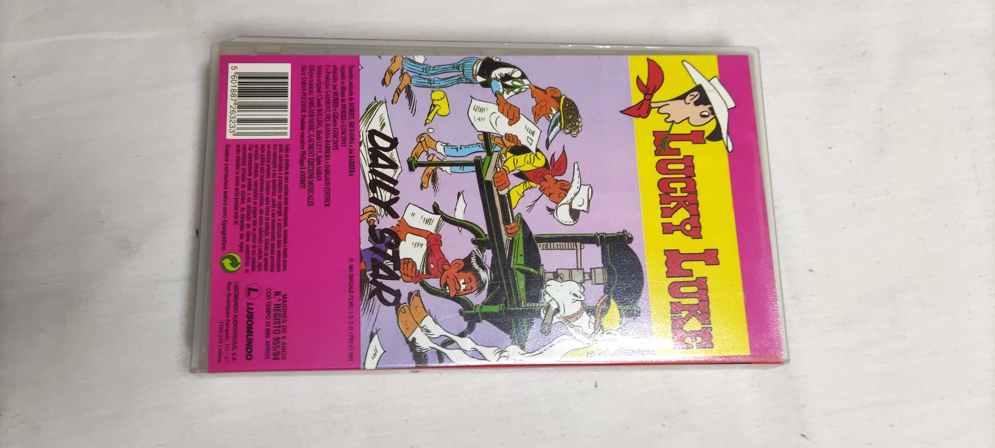 Vendo cassete de vídeo Lucky Luke