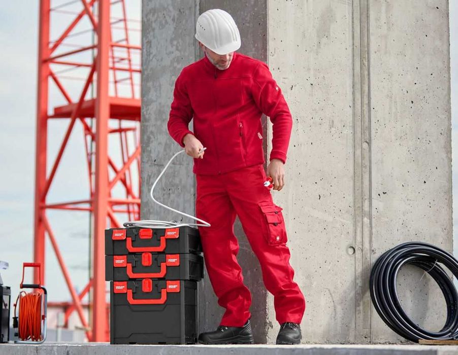 Męska kurtka polarowa ENGELBERT STRAUSS CLASSIC r.XL stan bardzo dobry